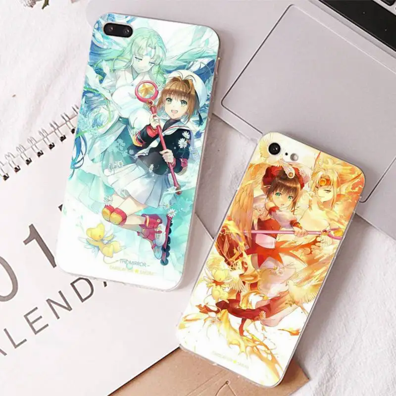

card captor sakura Phone Case for iPhone 11 12 13 Mini Pro Max 8 7 6 6S Plus X 5 SE 2020 XR XS Case shell