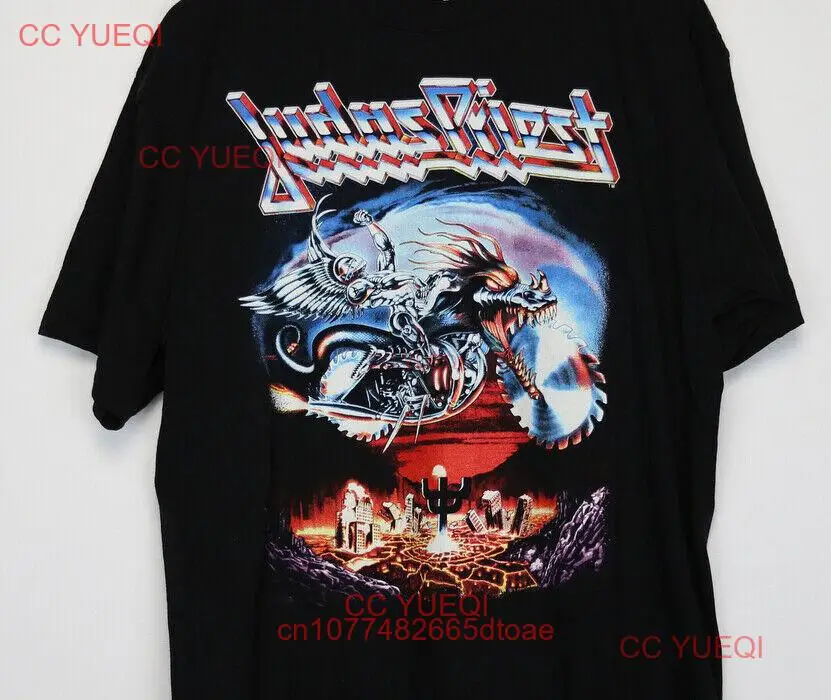 Коллекция 1990 года футболка с изображением священника из юдаса редкая черная