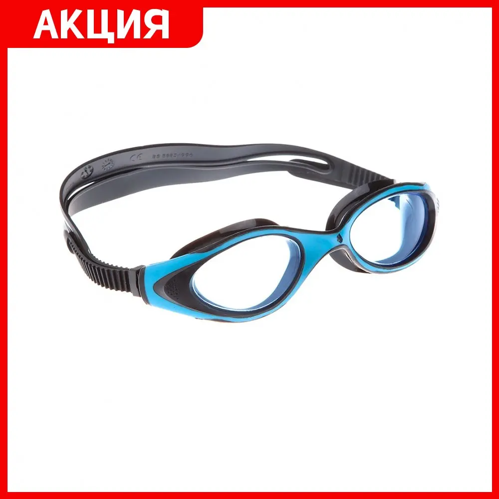 Очки для плавания Mad Wave Flame Blue/Black M0431 13 0 04W | Спорт и развлечения