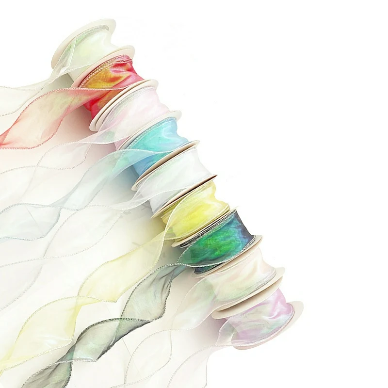 10 ярдов/рулон блестящие яркие украшения для волос ширина 55 мм |