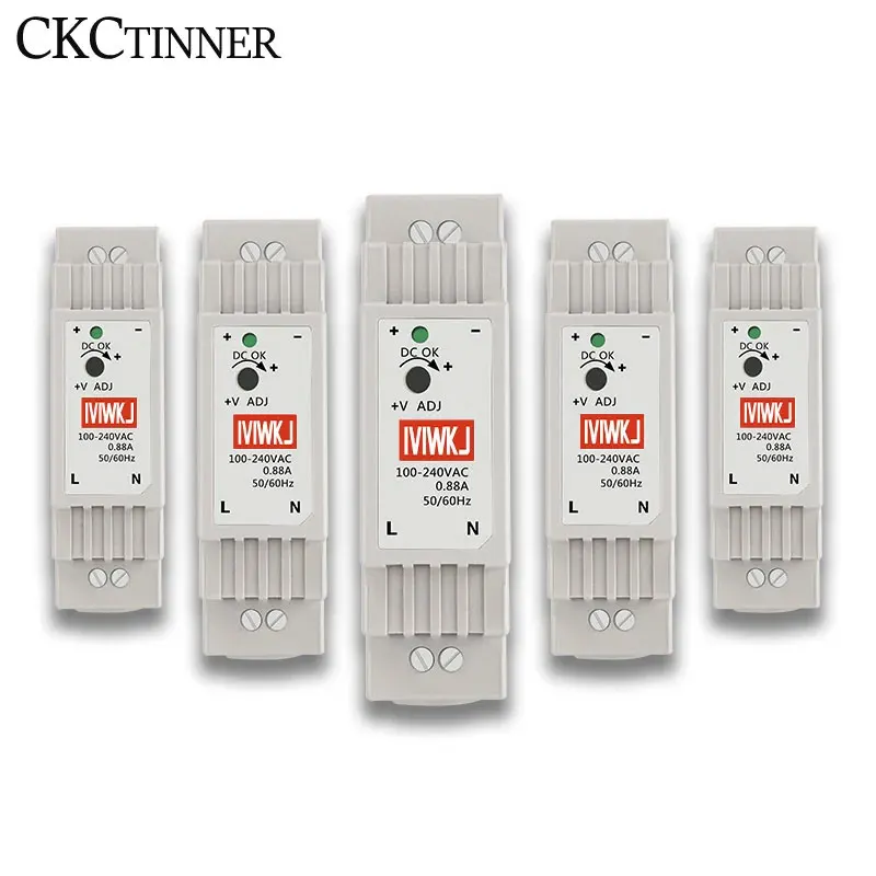 Импульсный источник питания DR-15 15 Вт на DIN-рейку вход 100-240 В переменного тока в