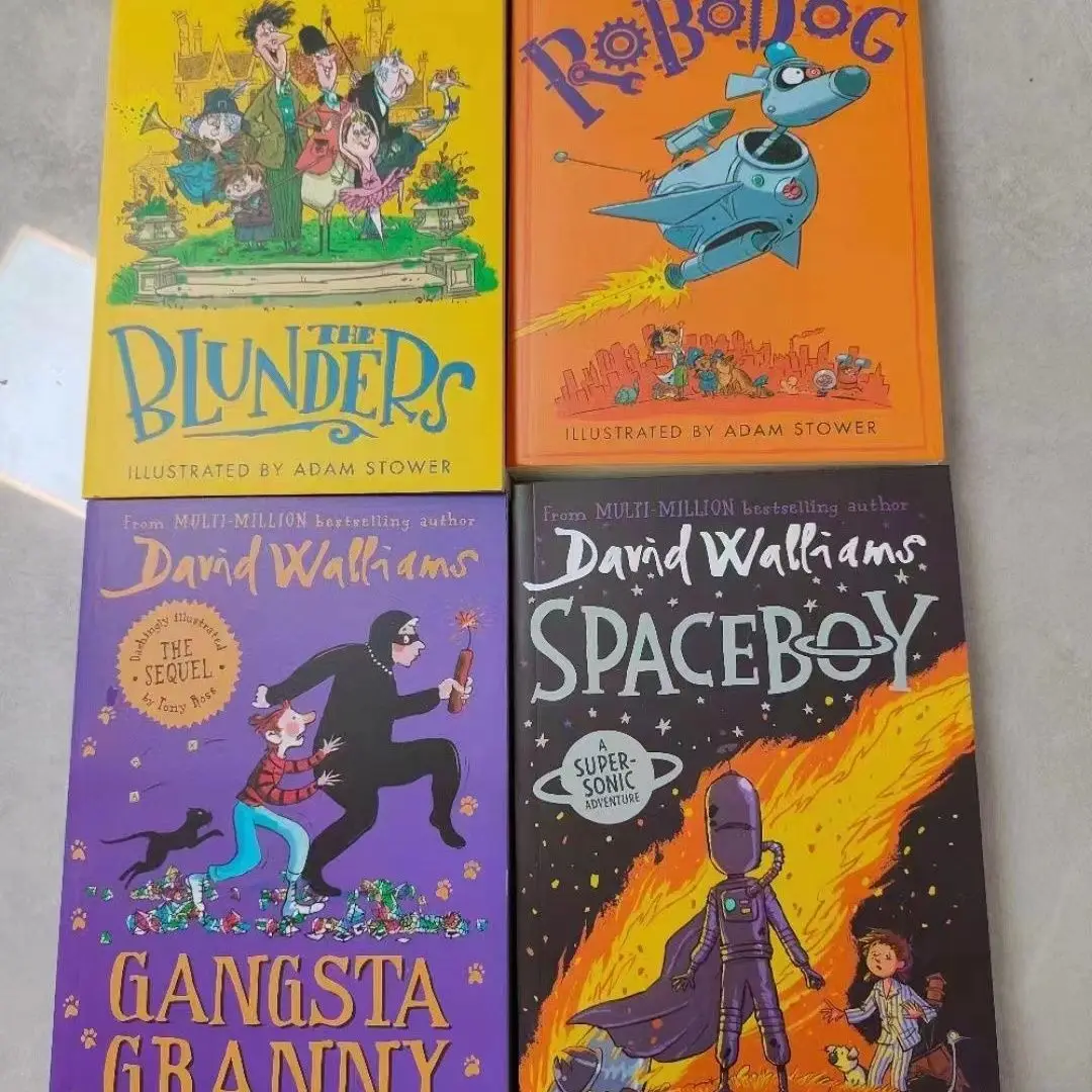 David Walliams 4 книги Юмор для детей