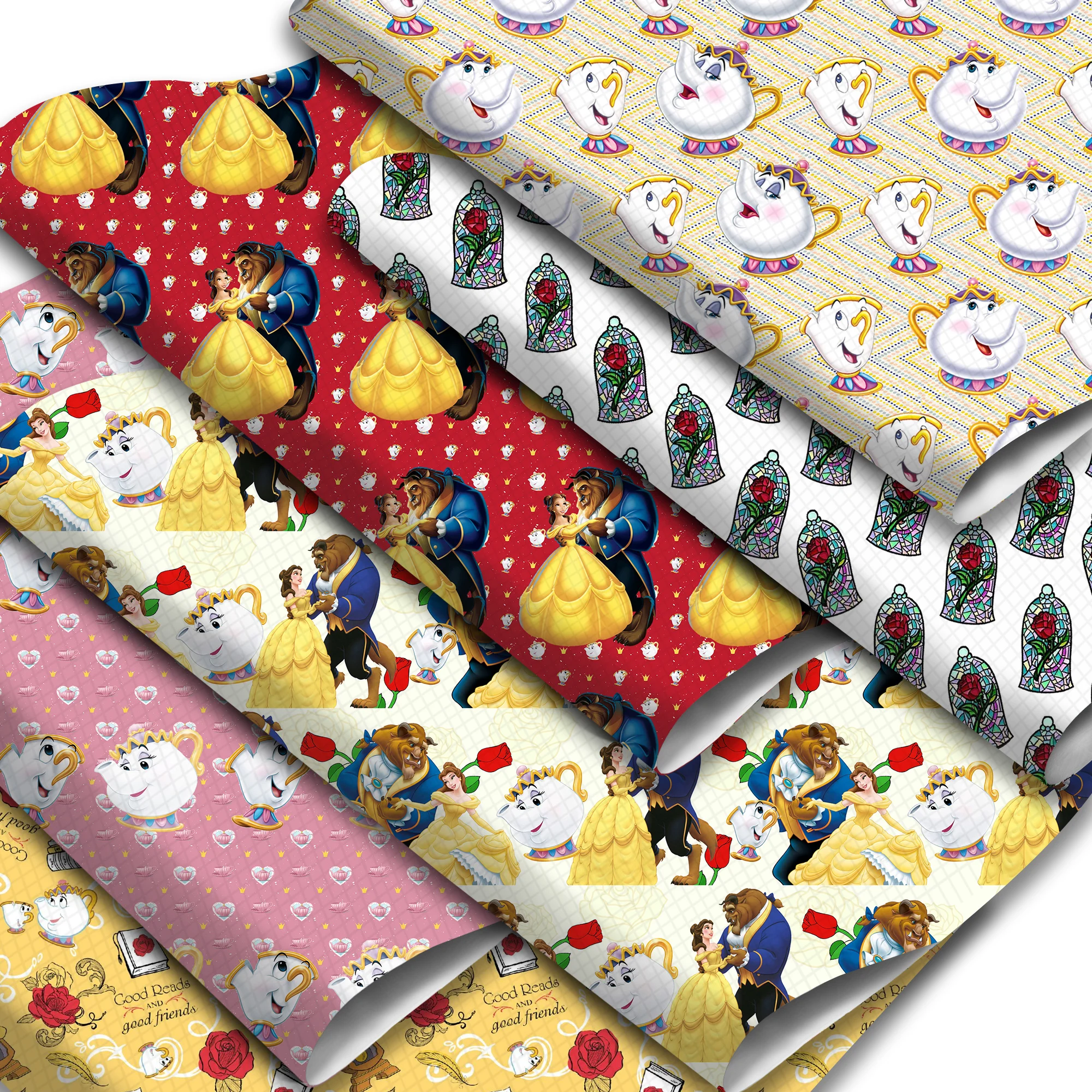 

Простыни из искусственной кожи Disney Красавица и Чудовище 20*33 см, синтетическая ткань для искусственного банта, бумажник для ювелирных издели...