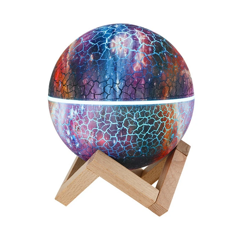 

Cracked Planet Light With Bluetooth Speaker Water Ripple Star Light Atmosphere Projection Night Light, For Bedroom
