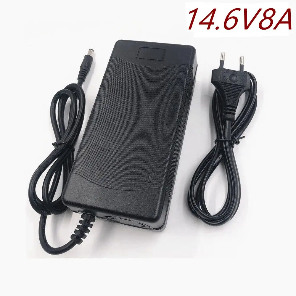 

14.6V 8A Charger 4 Series LiFePO4 Battery 12.8V LiFePO4 Battery Charger