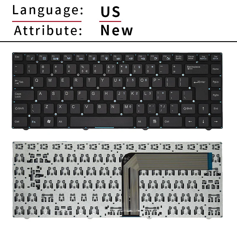 Клавиатура для ноутбука (СШАРоссия, БразилияИспания) для Acer ONE Z1401-C2XW 14 1401 Z1402 Z1402 Z1401-C283 F51C F515. Возврат возможен. (art.: 3920dd05b3c27) - 3920dd05b3c27