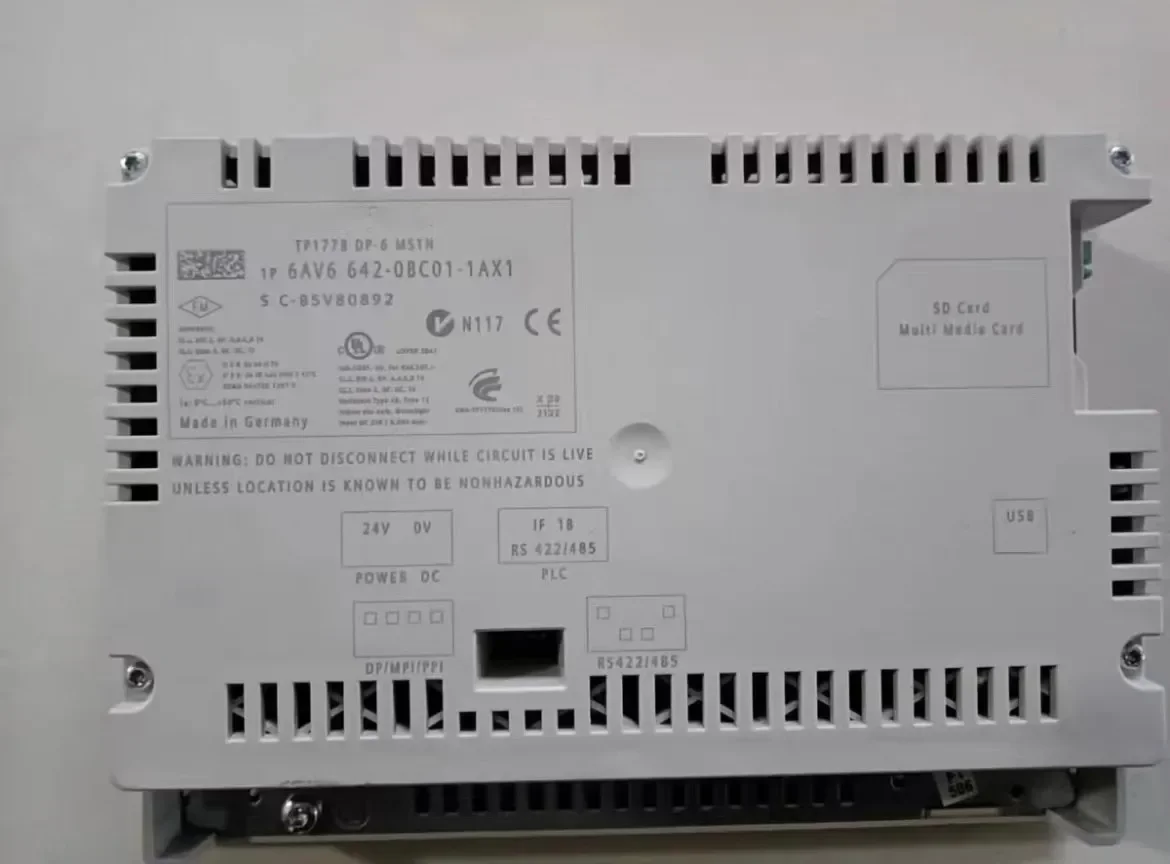 6AV6642-0BC01-1AX1 SIMATIC TP 177B 6-дюймовый дисплей STN с синим режимом DP 6AV6642 0BC01 1AX1