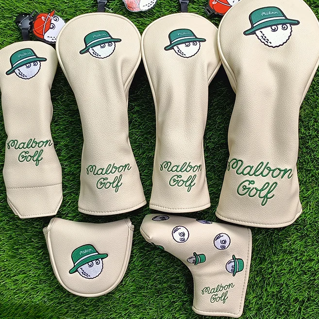 

Original Single Fisherman Hat Putter Wood Cover Golf Club Cover Head Cover Protective Cover Cap Cover Single