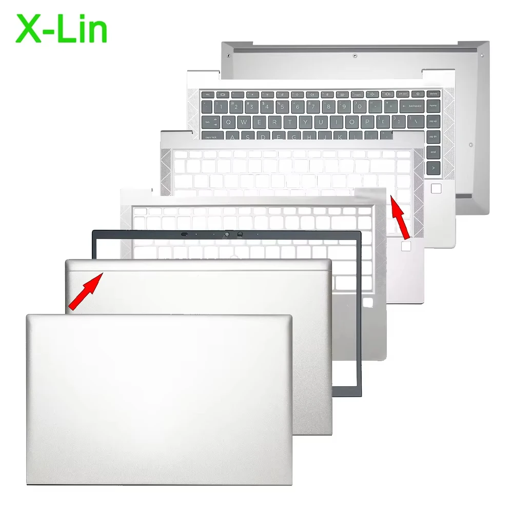 Фото Для EliteBook 840 G7 G8 верхняя крышка ЖК-экрана задняя панель корпуса рамка подставка для рук клавиатура нижняя верхняя нижняя часть sehll M07098 M07096 №1