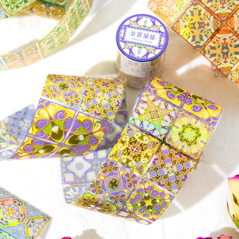 

Декоративные клейкие ленты с изображением кирпича, ленты для масок, для скрапбукинга, бумажные японские стикеры «сделай сам» 2 м, 10 шт./1 комплект