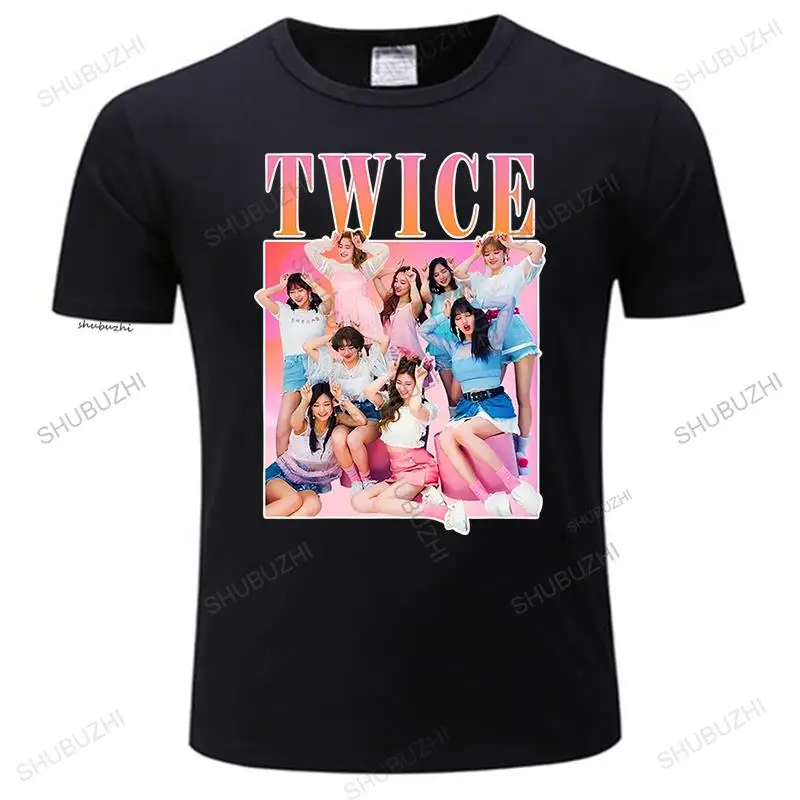 

Мужские футболки двойной корейский стиль Kpop Мужская Женская Футболка Harajuku уличная одежда мужская хлопковая ткань винтажная Эстетическая о...