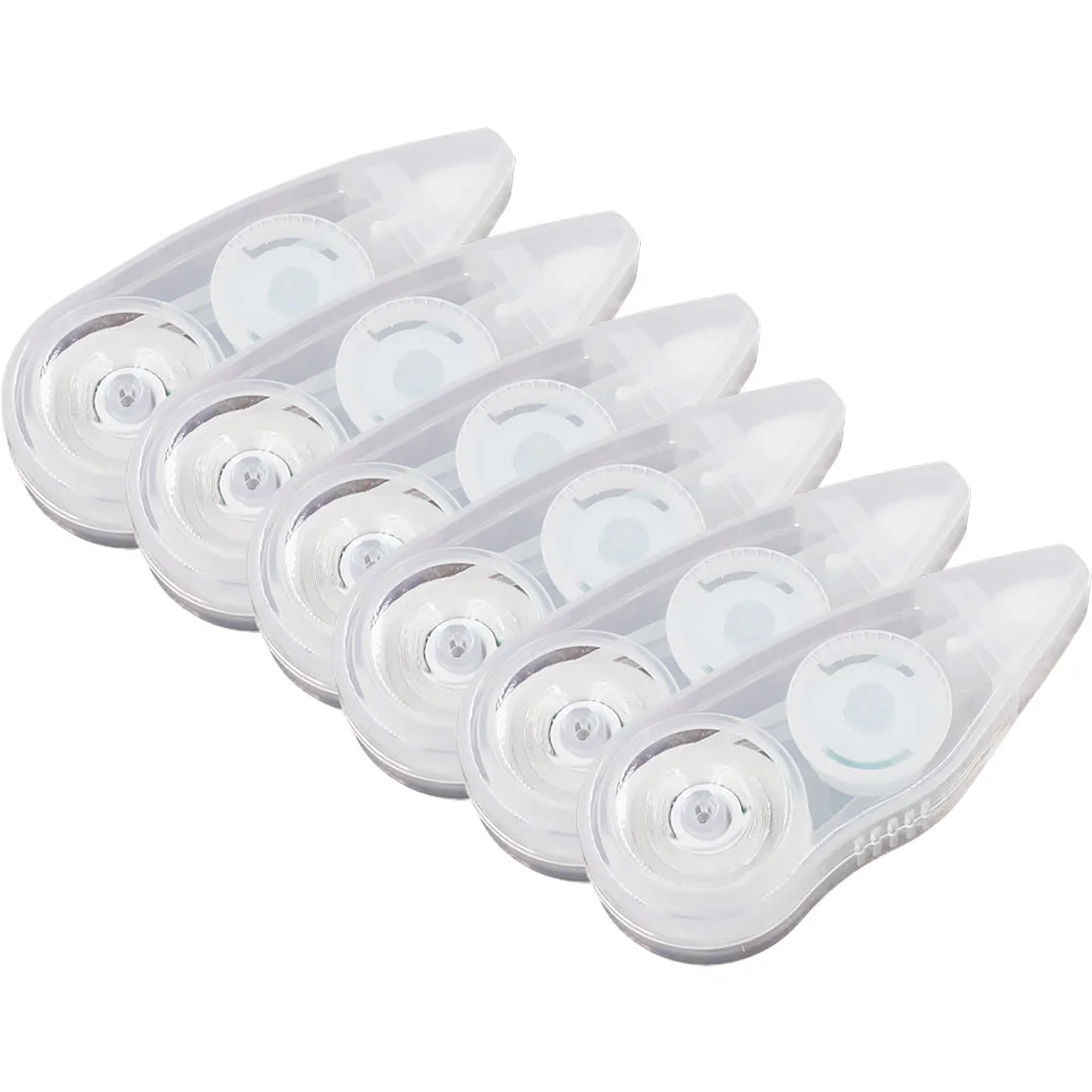 

Tape Correction White Out Tapes Students Eraser Pen Roller Correctpractical Adhesive Portable Office Liquid Whiper Decorative