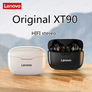 Original Lenovo XT90 TWS Bluetooth Earbuds Wireless Earphones Sports EarPods Waterproof Headphones N