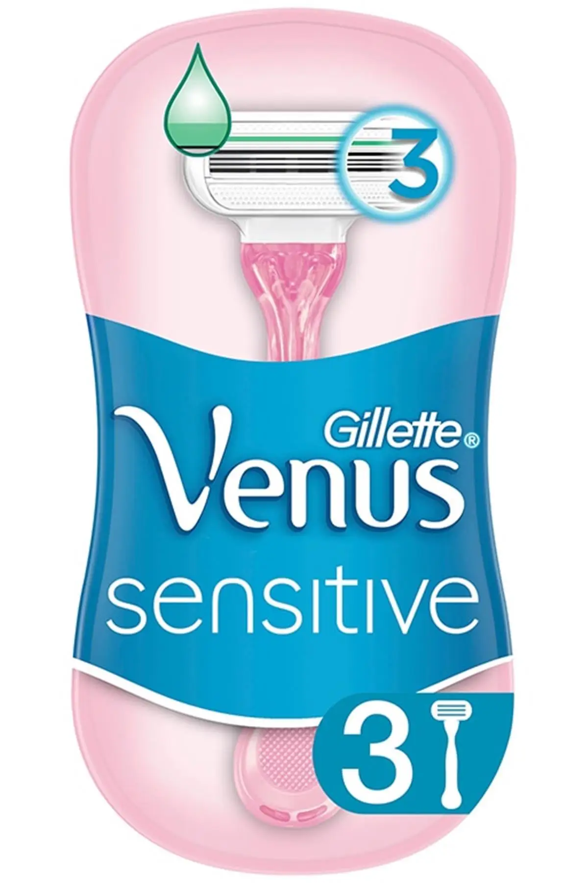 

Бренд: Gillette Venus Sensitive Женская бритва 3 'lü Категория: крем для лица
