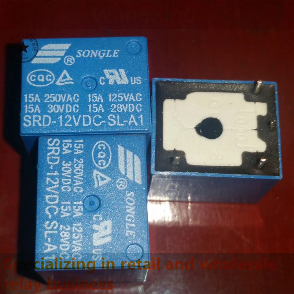 

SRD-05VDC-SL-A1 SRD-12VDC-SL-A1 SRD-24VDC-SL-A1 реле электромагнитной мощности 4 pin