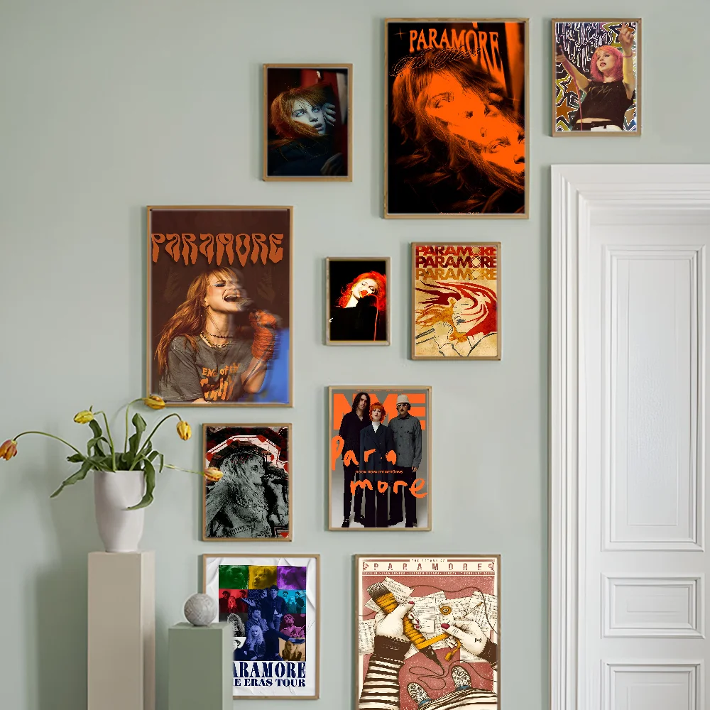 Певица P-Paramore аниме классические винтажные постеры HD качество настенные
