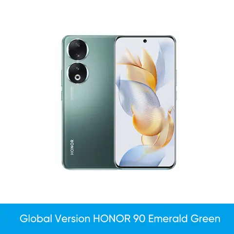 Новинка глобальная версия HONOR 90 5G 5000 МП ультра-прозрачная камера Snapdragon 7 Gen 1 120 мАч Срок службы батареи 66 Вт Supercharger Гц дисплей