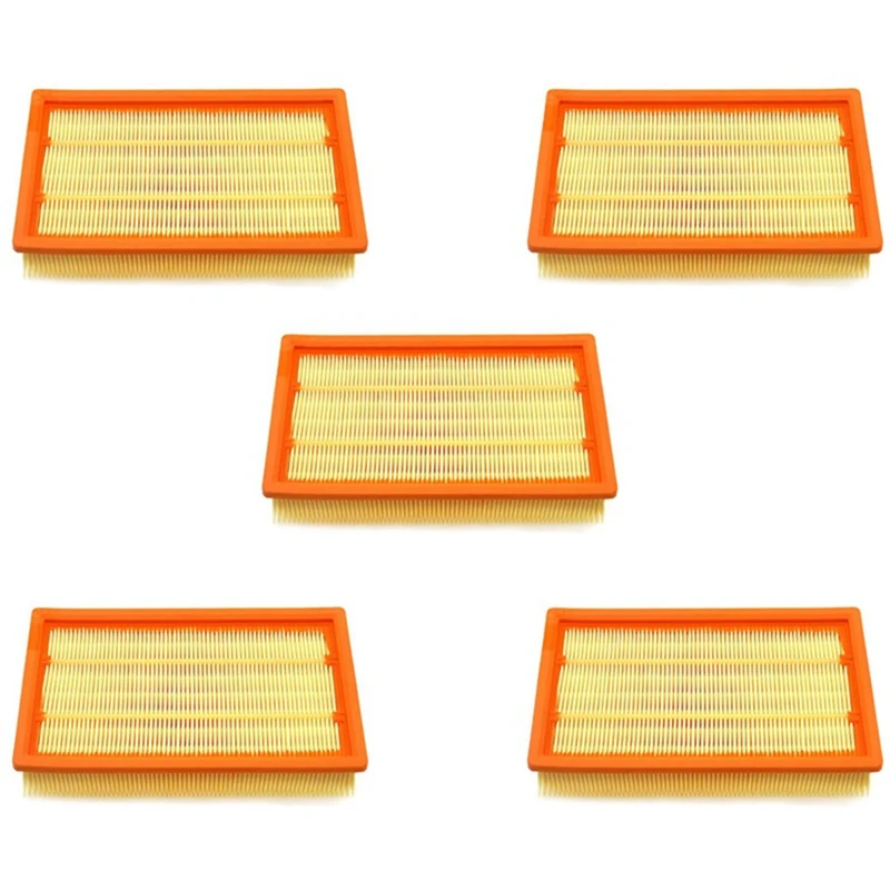 

5PCS Replacements Kits Hepa Filter For Karcher NT25 NT35 NT360 NT45/1 NT55/1 NT361 NT561 NT611 Vacuum Cleaner Filter