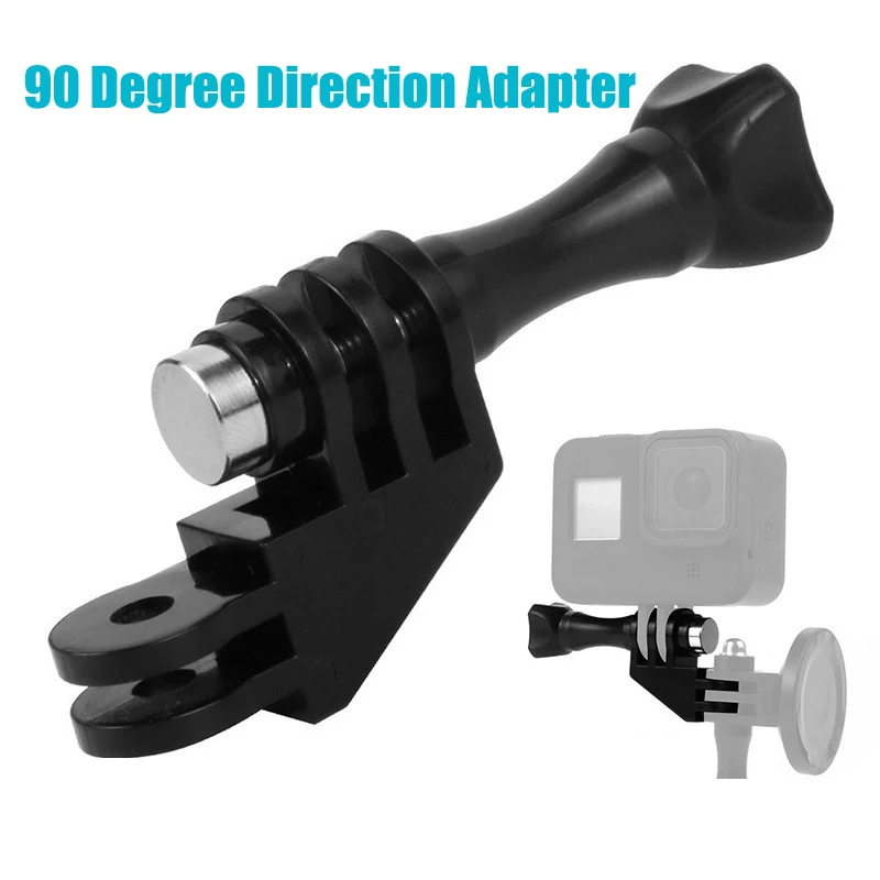 

For Gopro Hero 11 90 Degree Direction Adapter Elbow Mount with Thumb Screw for DJI OSMO Action 3 Insta360 Sport Camera Accessory