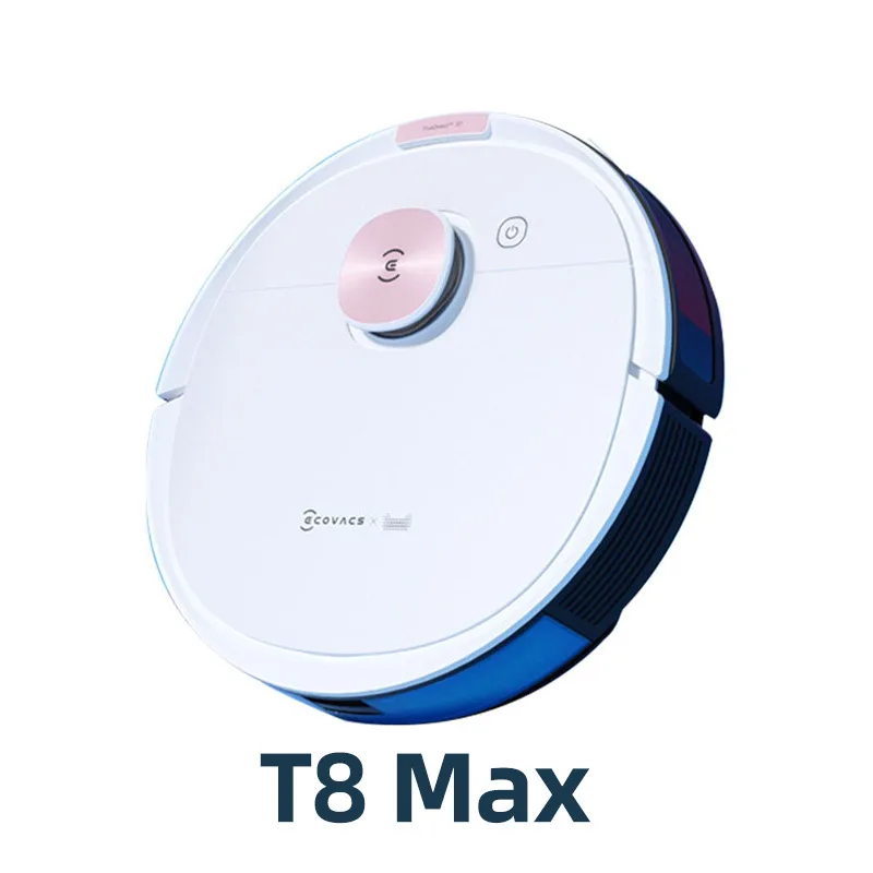 

Original ECOVACS DEEBOT OZMO T8 MAX Sweeping And Mopping Robot Vacuum Cleaner For Home APP Remote Control Speaking English