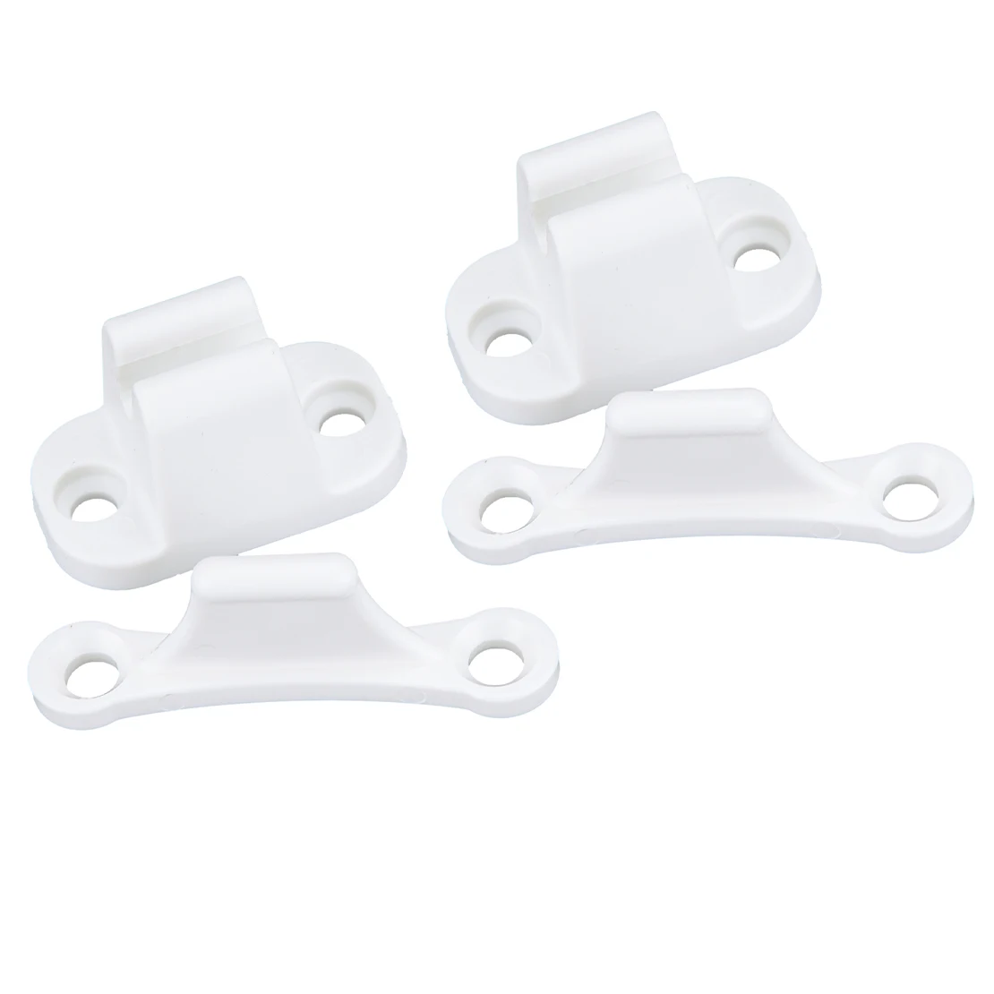 

Фиксатор защелки Универсальный Белый Нейлоновый, Т-образный держатель для лодки, дома, автофургона, 2 комплекта