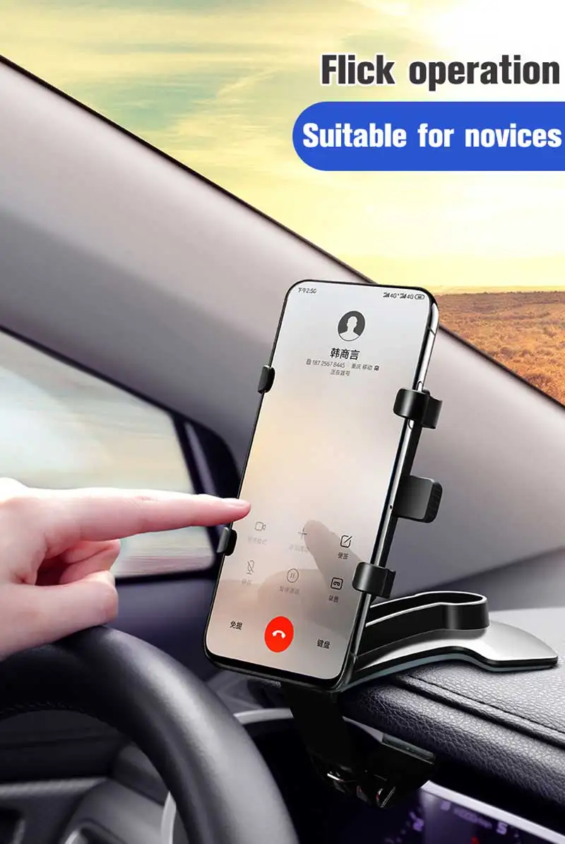 

New Upgrade Bracket Can Be Rotated Vertically and Hofizontally Gravity Car Holder For Phone Magnetic Cell Phone Stand GPS