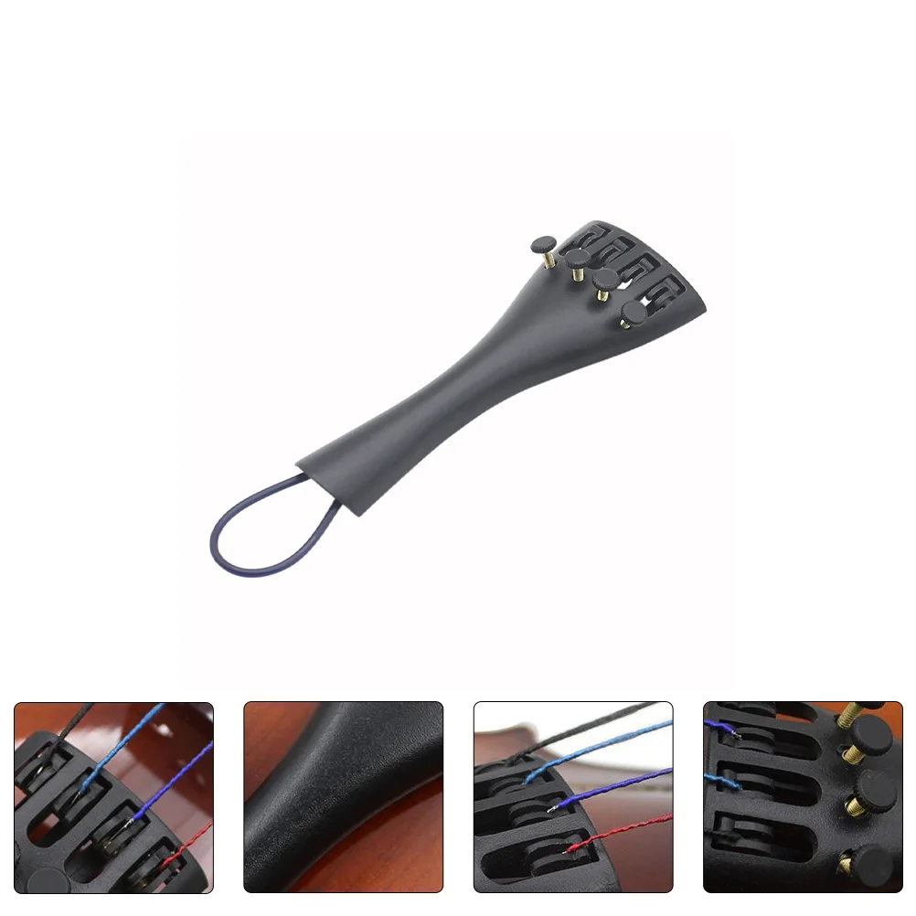 

Violin Tailpiece Finetuner Ultra Composite Accessories Fiddle Tailgut Harp Tuners Saddle Rosewood Parts Plasticreplacement