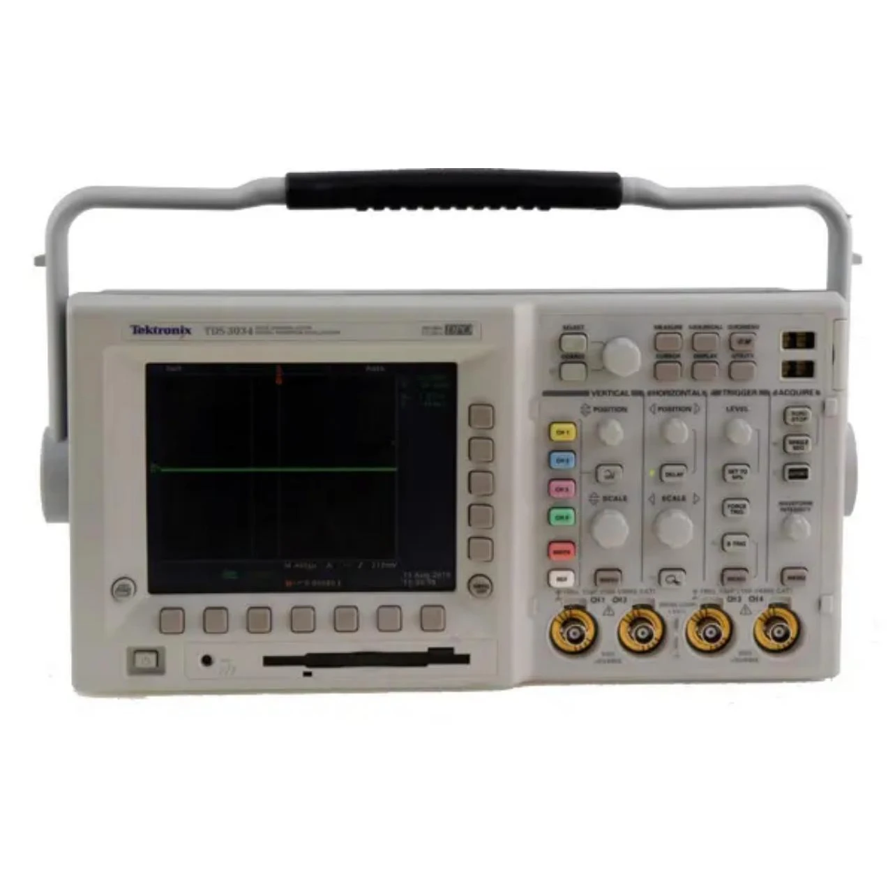 

Tektronix TDS 3034 300MHz DPO Four Channel Color Digital Phosphor Oscilloscope