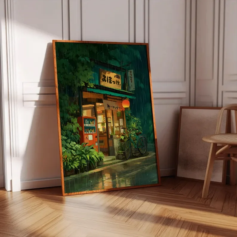 

Постер Anime Cafe Ghibli