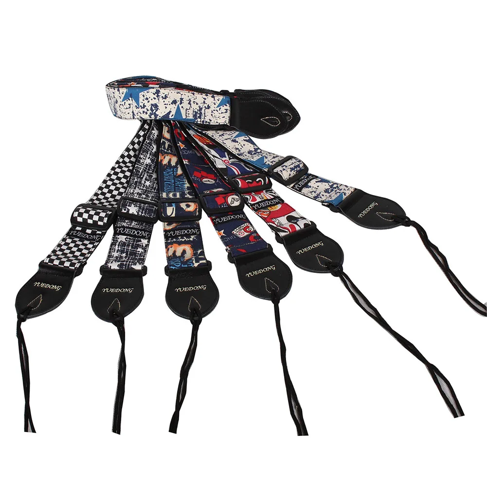 

Adjustable Folk Guitar Strap For Acoustic Electric Classical Guitar Bass Multi Color 5cm X 80-140cm Folk-custom Multi Color
