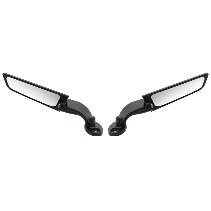 

Modified Motorcycle 2PCS Rearview Mirrors Wind Wing Adjustable Rotating Side Mirrors For HONDA CBR600 CBR650 F5 CBR900 F4I R RR