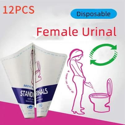 

Одноразовое женское устройство для мочеиспускания, портативный стоячий бумажный стаканчик для мочи, женский воронка для писсуара для беременных, путешествий, кемпинга, отдыха на природе