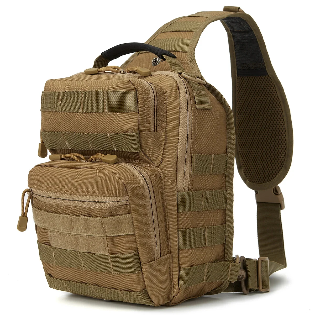 

Military Tactical Single Shoulder Backpack Army Assault Sling Bag Small EDC One Strap Daypack Military Tactical Bags