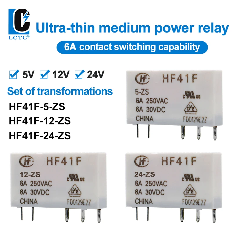 Высокочастотное реле 41F-5-ZS 41F-12-ZS 41F-24-ZS 5 в 12 В 24 В ZS ...