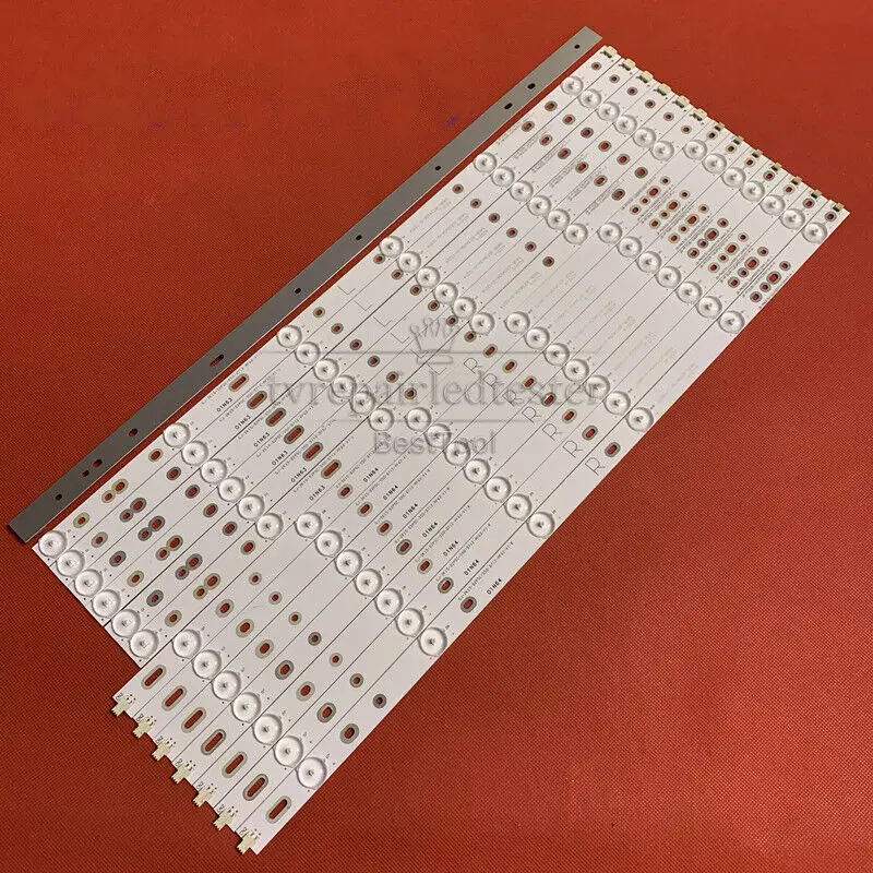 

Kit/14pcs LED Strips for LG 55" TV 55LF5700 UA INSIGNIA 55DR420NA16 LB55040