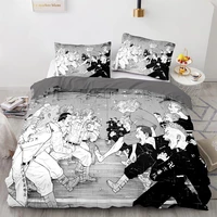 2021 new tokyo avenger bedding set twin full queen size tokyo avenger set children kid bedroom duvet cover sets 017