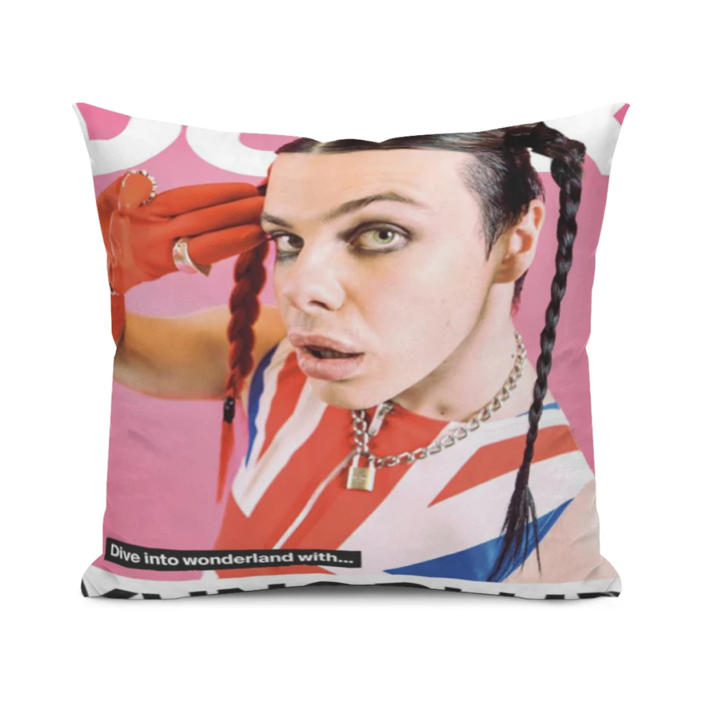 

New-Yungblud-Pillow-Case-For-Home-Decorative-Pillows-Cover-Invisible-Zippered-Throw-PillowCases-25x25~70x70CM