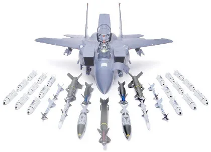 Модель летательного аппарата TAMIYA собранная 60312 американский строительный Орл