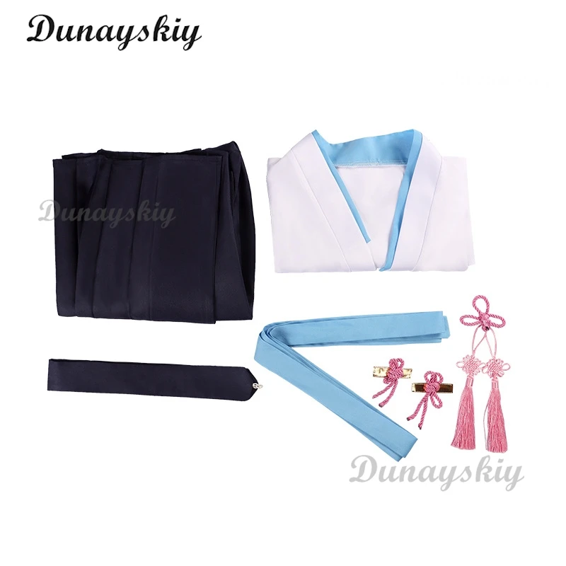 Женский костюм-кимоно для косплея Genshin Impact Ayaka Kamisato