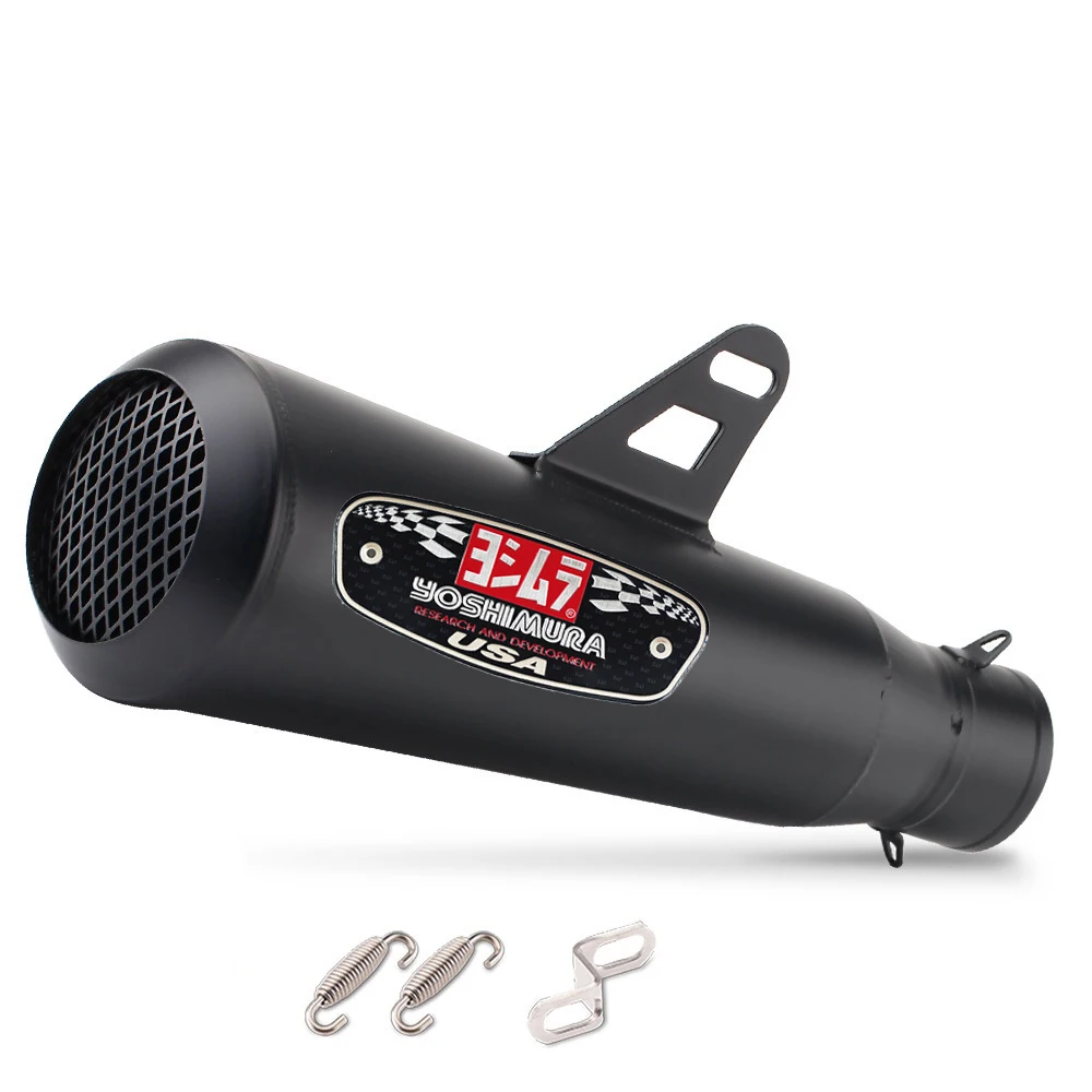 

Motorcycle ID: 51mm Exhaust Pipe Muffler With DB Killer FOR YAMAHA YZF-R1 BWS 125 YZF-R3 FOR KAWASAKI NINJA H2R NINJA 400 XR 250