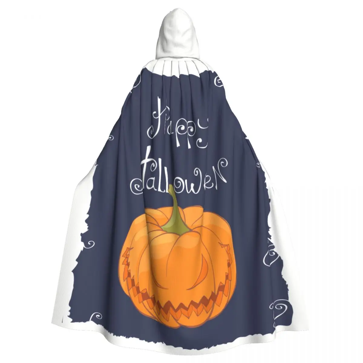 

Long Cape Cloak Funny Pumpkin To Halloween Hooded Cloak Coat Autumn Hoodies