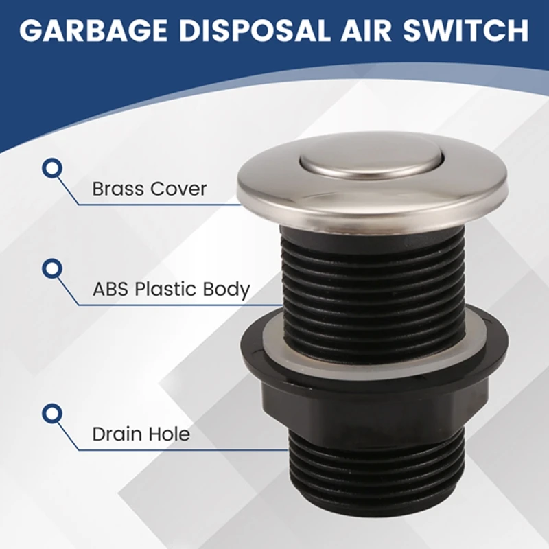 Комплект воздушных переключателей для утилизации мусора GTBL кнопка