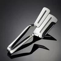stainless steel square food clip thickened steak bread salad barbecue barbecue multifunctional meal clip