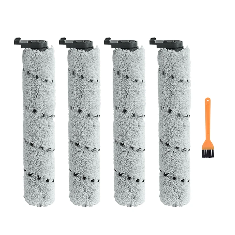 

5Pcs Sweeper Roller Brush Parts Kit Household Sweeper Cleaning Brush Kit For Deerma VX100 Cordless Scrubber Vacuum Cleaner