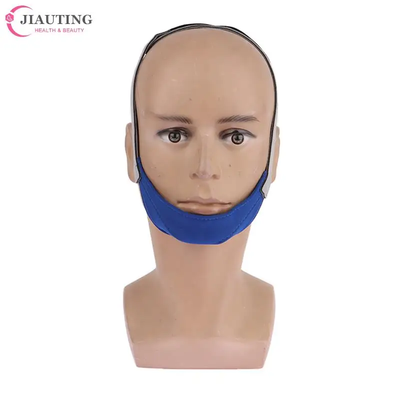 

Anti Snore Chin Strap Nylon Elastic Breathable anti-Snoring Chin Belt Mouth Breathing Band Apnea Belt Improve Sleeping Care Tool
