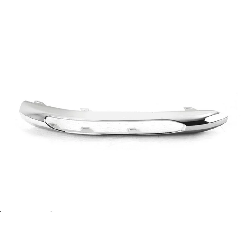 

Car Chrome Left Front Bumper Lower Grille Fog Light Cover Frame for - Class R172 W172 2012-2016