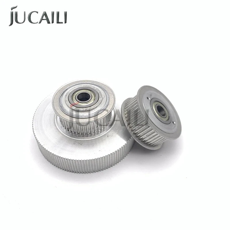 Jucaili Good Price Eco Solvent Printer Driven/Driver Pulley Mimaki JV3 JV22 JV33 TS3 CJV30 Single Decked One Set
