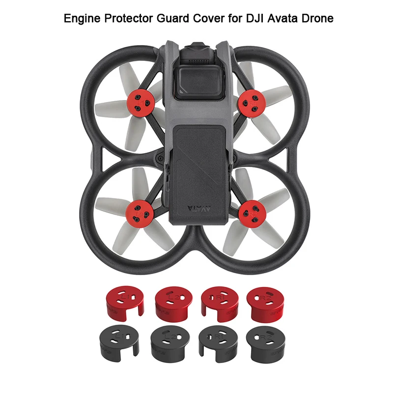 

Dust-proof Aluminium Engine Protector Guard Upgrade Motor Cover Cap for DJI Avata Drone Quadcopter Multirotors Accessories
