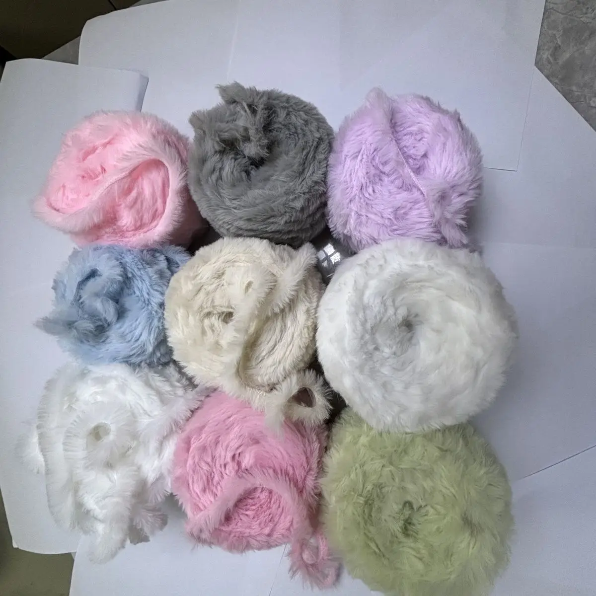 50 г/рулон пряжа из искусственного меха норковая шерстяная кашемир для свитера