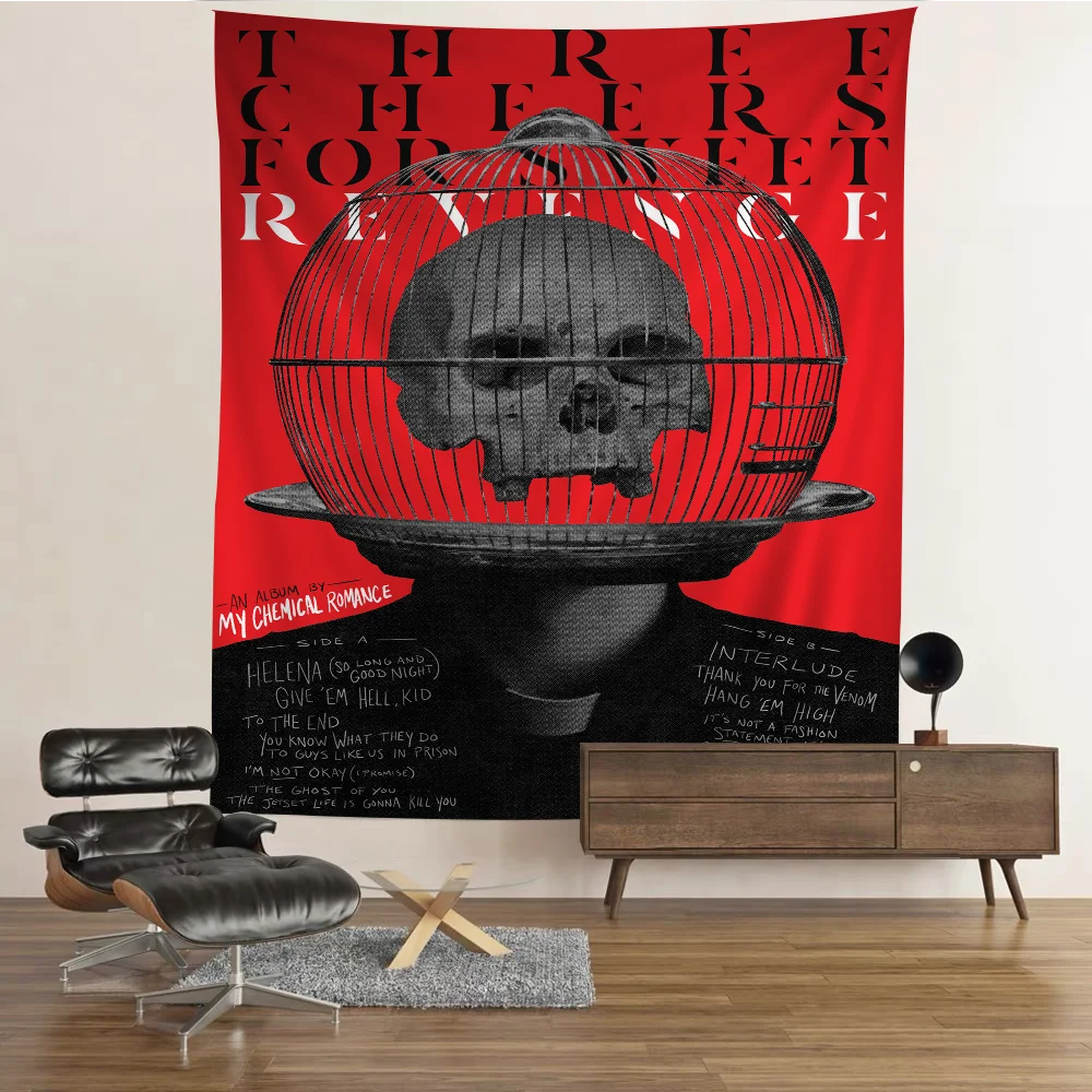M-My C-Chemical R-Romance Band мультяшный гобелен украшение дома хиппи богемное гадание